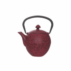 Theepot - Pear - Donker Rood - Gietijzer - 0