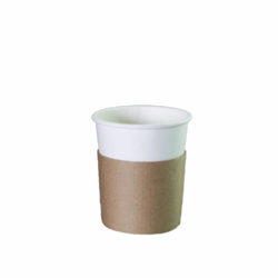 Kraft Sleeve voor koffiebeker