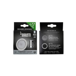 Bialetti 1 rubberen ring en filterplaat