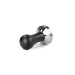 Brewspire tamper 58 mm Zwart essenhout Flat