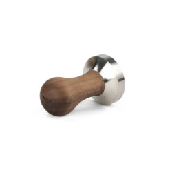 Brewspire tamper 58.5 mm Walnoot Flat