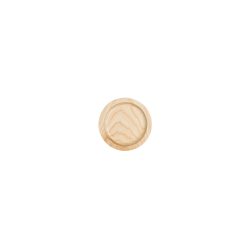 Loveramics - Er-go! - Round wood plate - Essenhout - 12.5 cm
