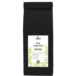 Groene thee Sencha Gember Citroen 1 kg