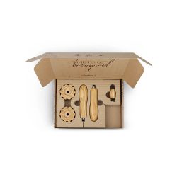 Rocket Appartamento accessoire set Olijfhout