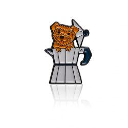 Pinbox Schnauzer In A Coffee Pot